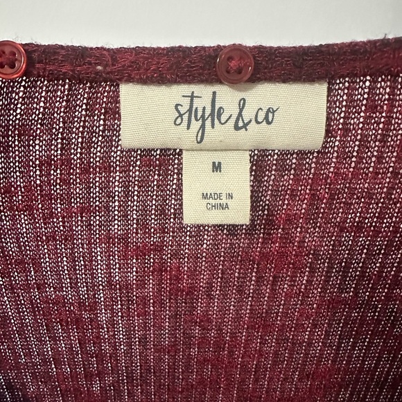 Style & Co Women's Red Sweater - Picture 6 of 6